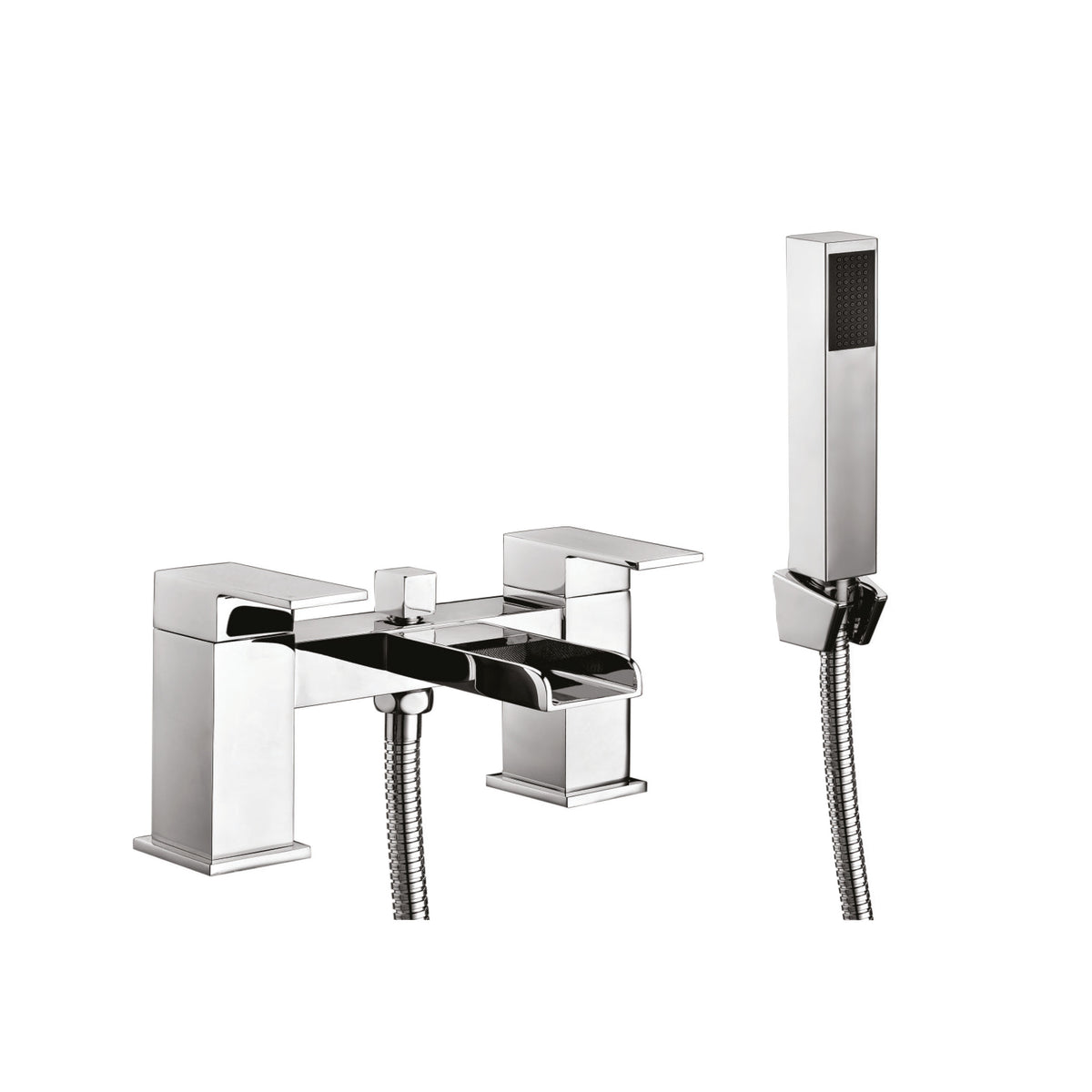 Bath Shower Mixer with shower kit and wall bracket