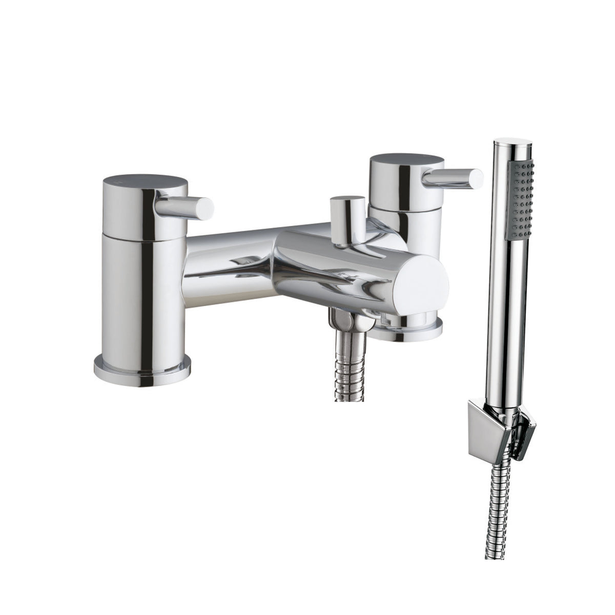 Bath Shower Mixer with shower kit and wall bracket