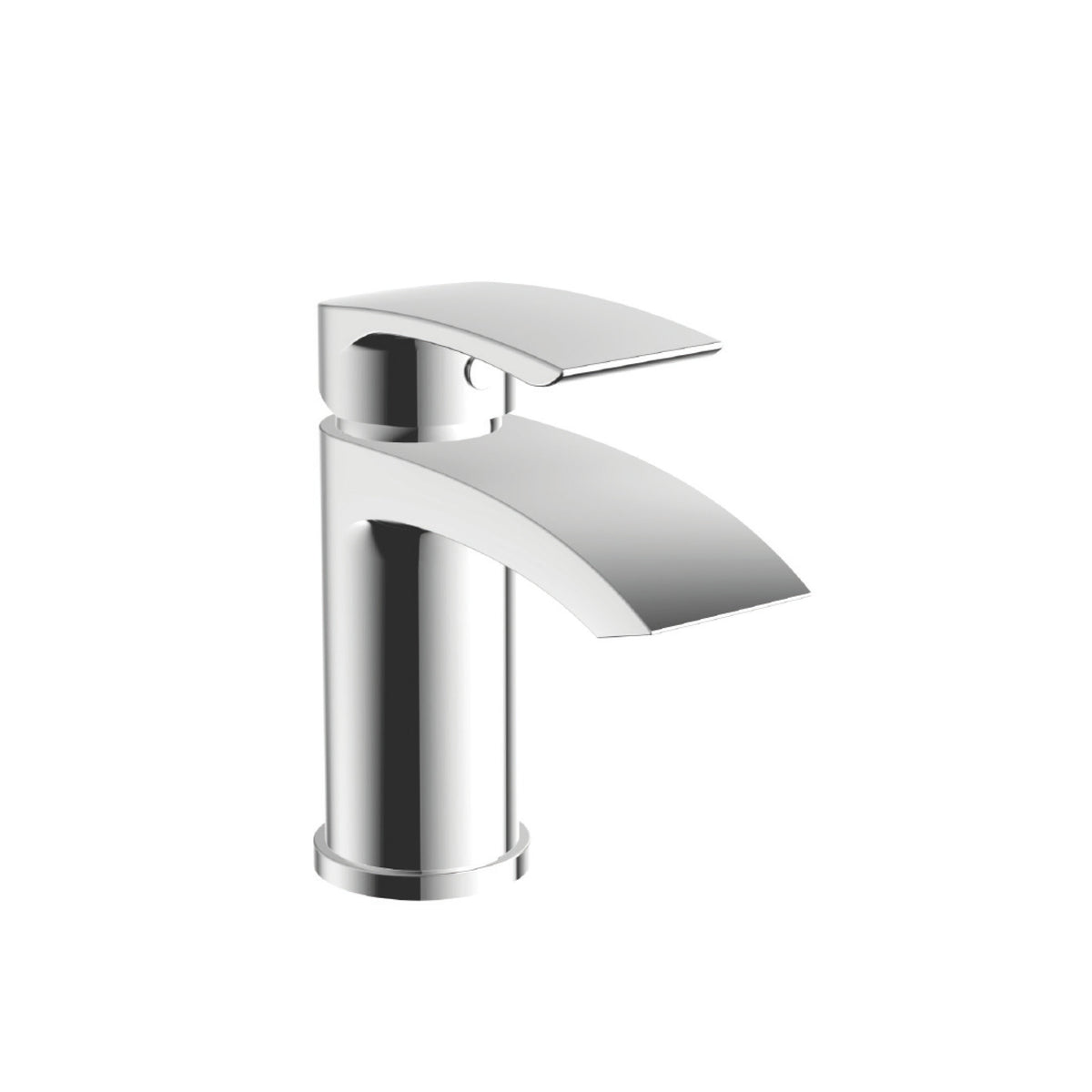 Mono Basin Mixer with Push Waste