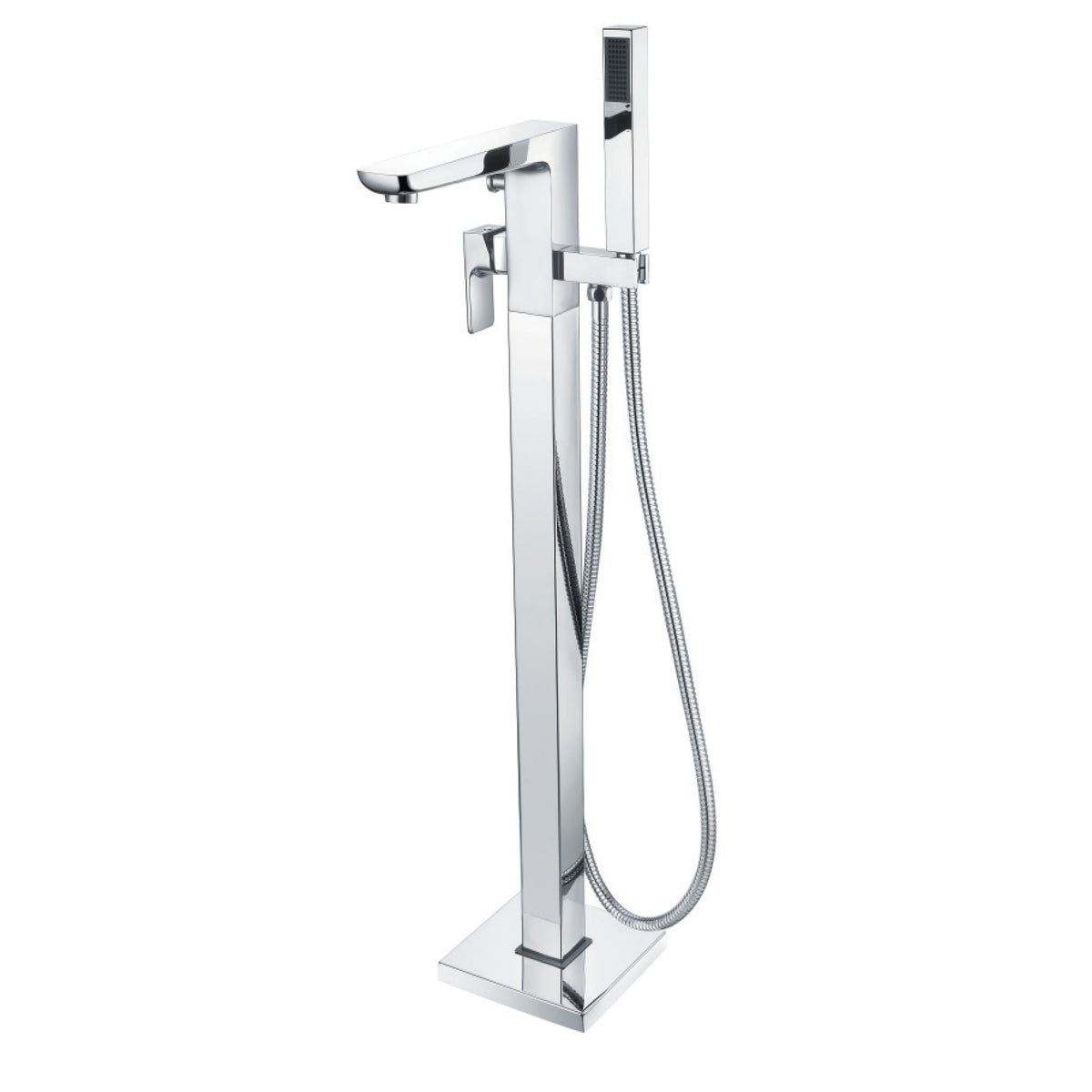 Freestanding bath shower mixer