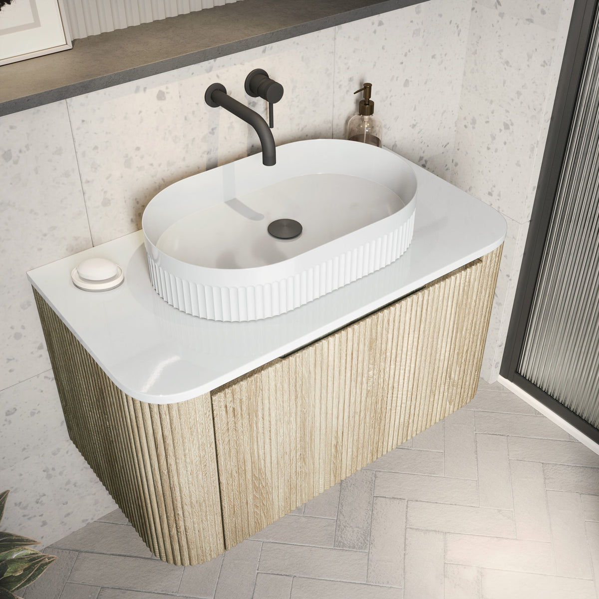 Countertop Basin 575x360x116 GWte