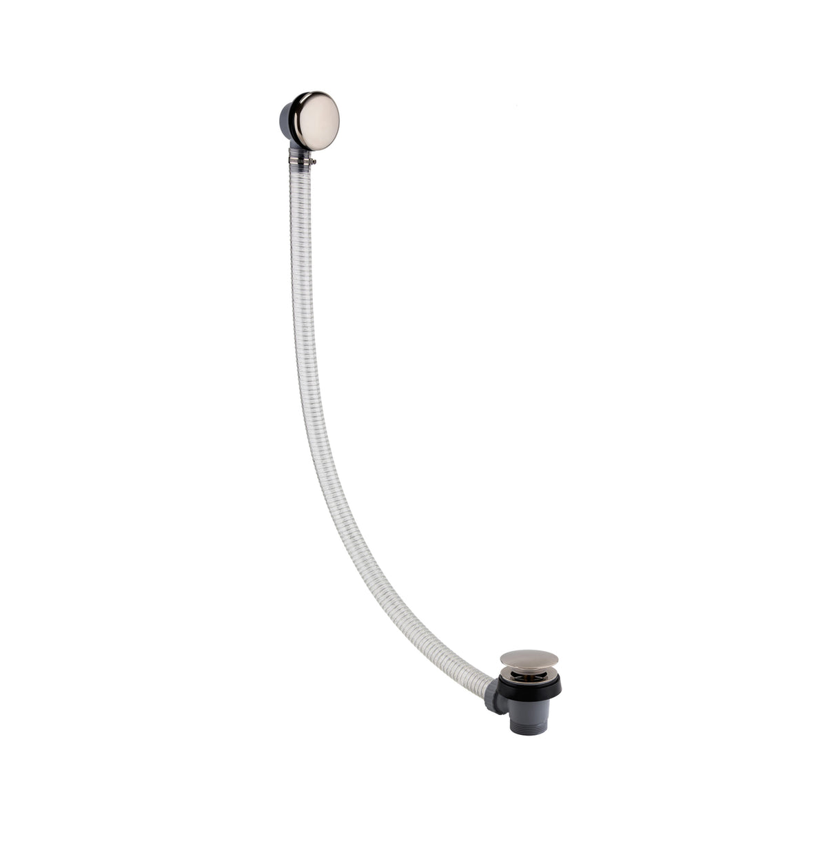 Easy Clean Bath Waste Brushed Nickel