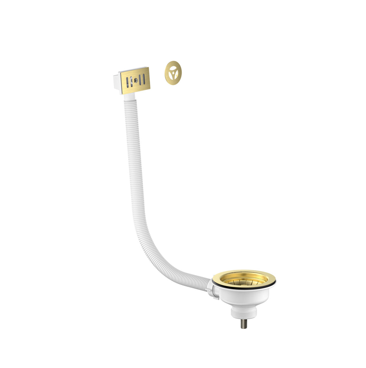 Kitchen Basin Waste BR Brass