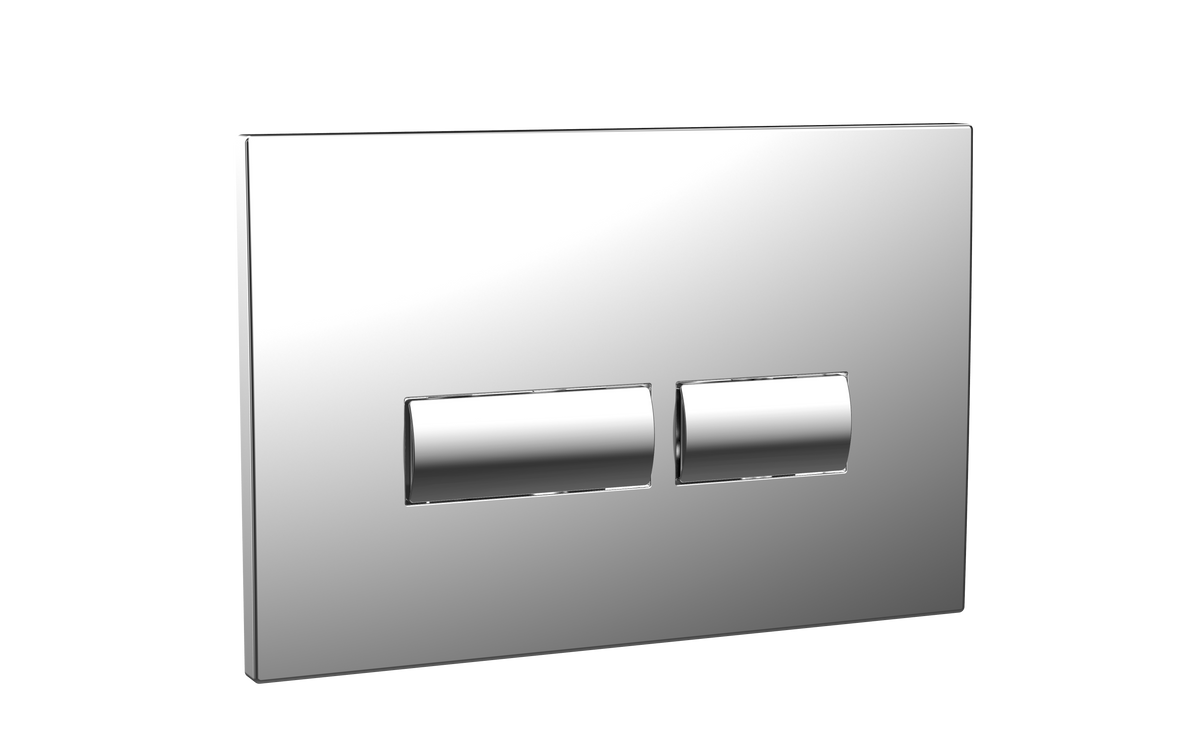 Square Button Chrome