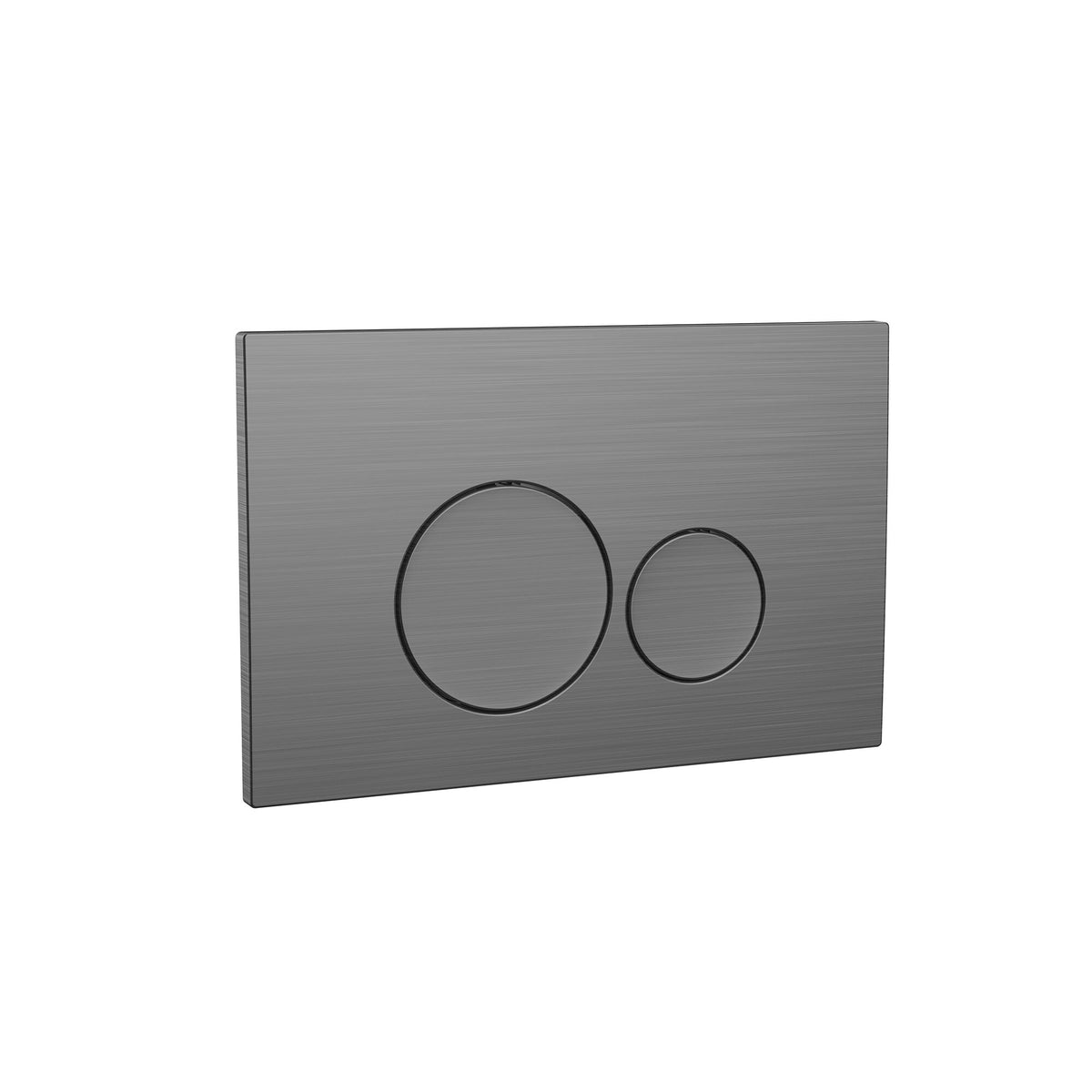 Round Button Gunmetal