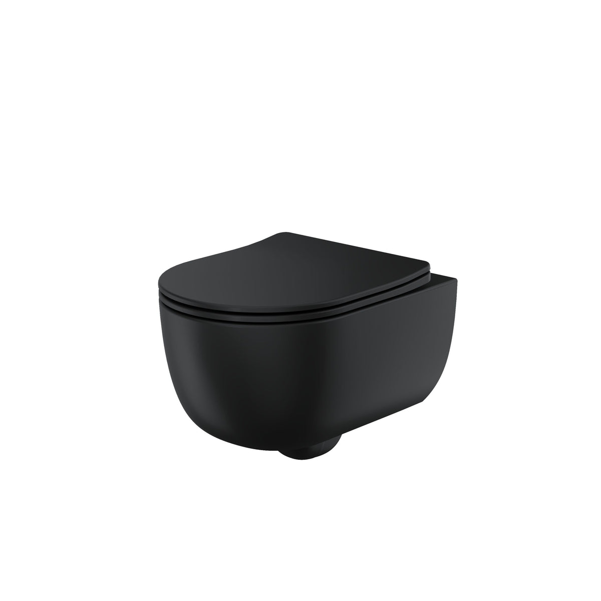 Wall Hung Toilet 490x355x320 MBlack